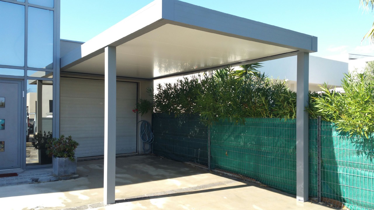 Carport sur mesure en Aluminium